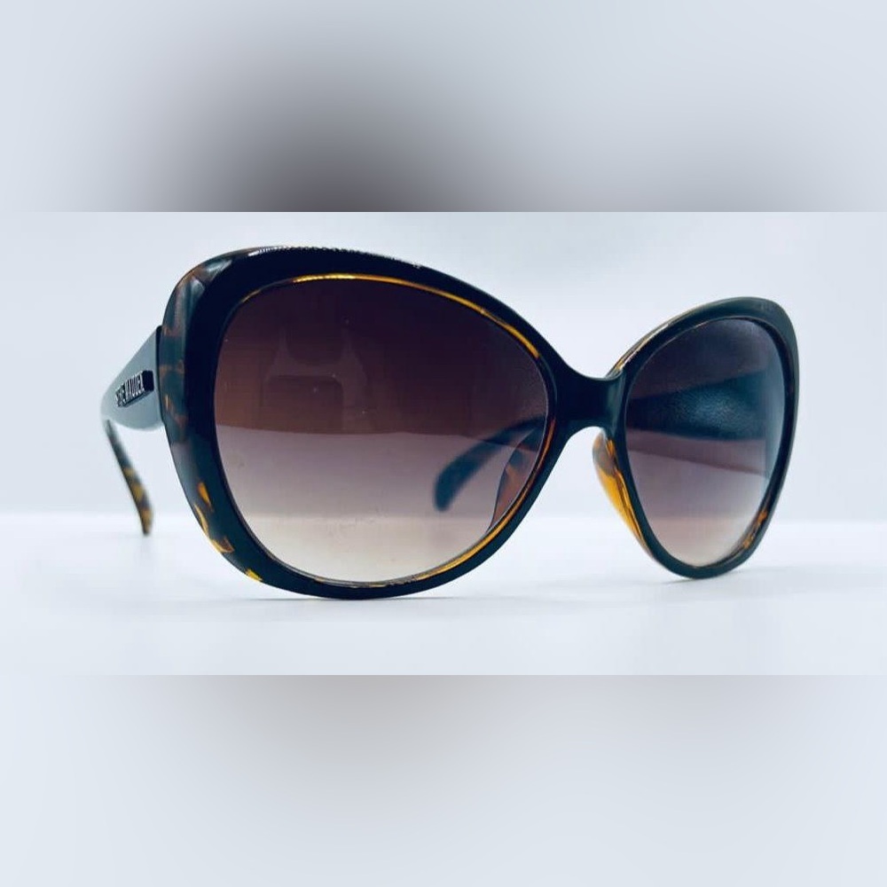 Steve Madden Brown Tortoise Oval Oversized Sunglasses Frames Only
